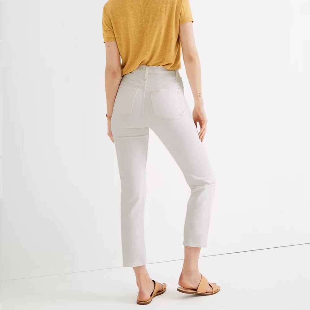 NWT Madewell Classic Straight Jeans - Picture 3 of 3